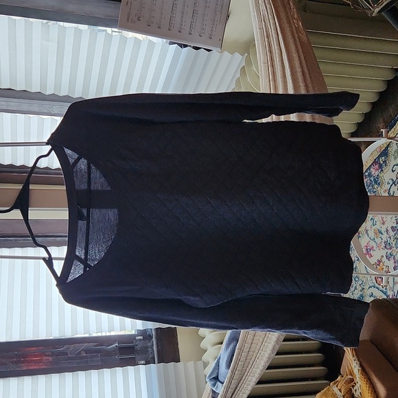 Quilted Wide Neck Sweater - Picture 1 of 1